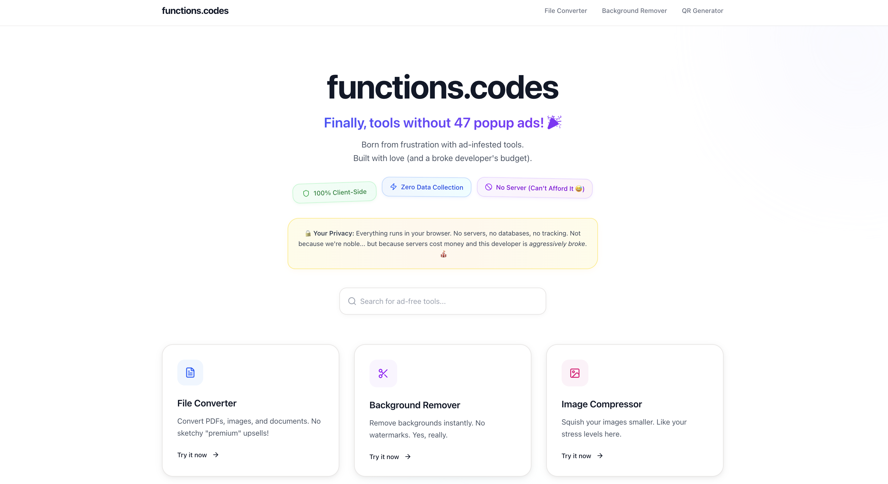 functions.codes